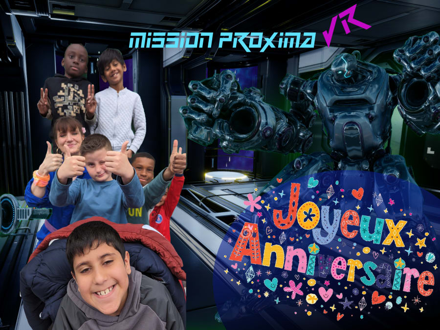 Anniversaire Escape Game VR à domicile en Ile-de-France 