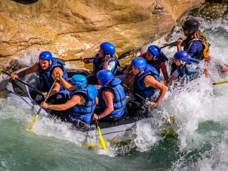 Rafting en las Gargantas del Verdon (04)