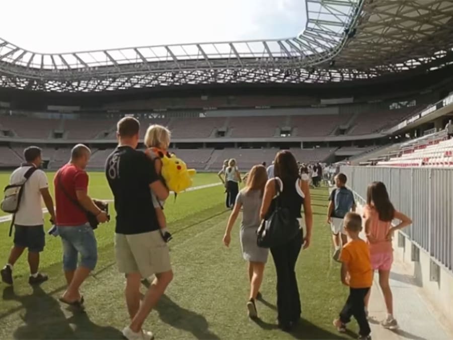 Visite guidée pour le stade de l'Allianz Riviera à Nice (06)