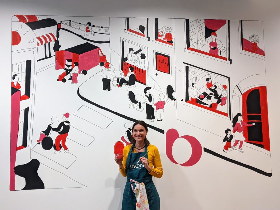 Animation performance artistique live