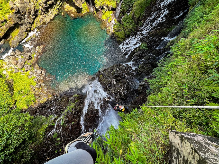 Canyoning sur la rivière Langevin à Saint Joseph (97)