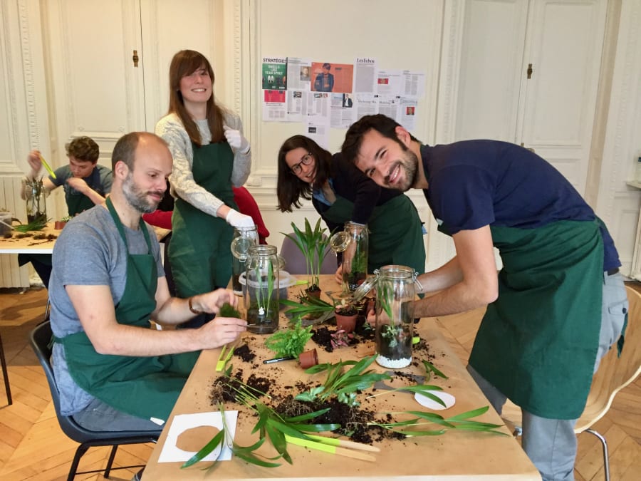 Team Building Atelier Terrarium en Île-de-France