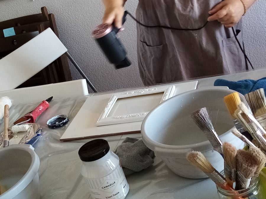 Stage relooking de meubles et objets à La Ferté-Vidame (28)