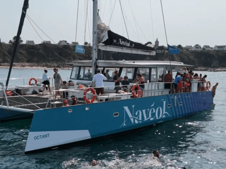 Demi-journée à bord d'un catamaran à Quiberon (56)