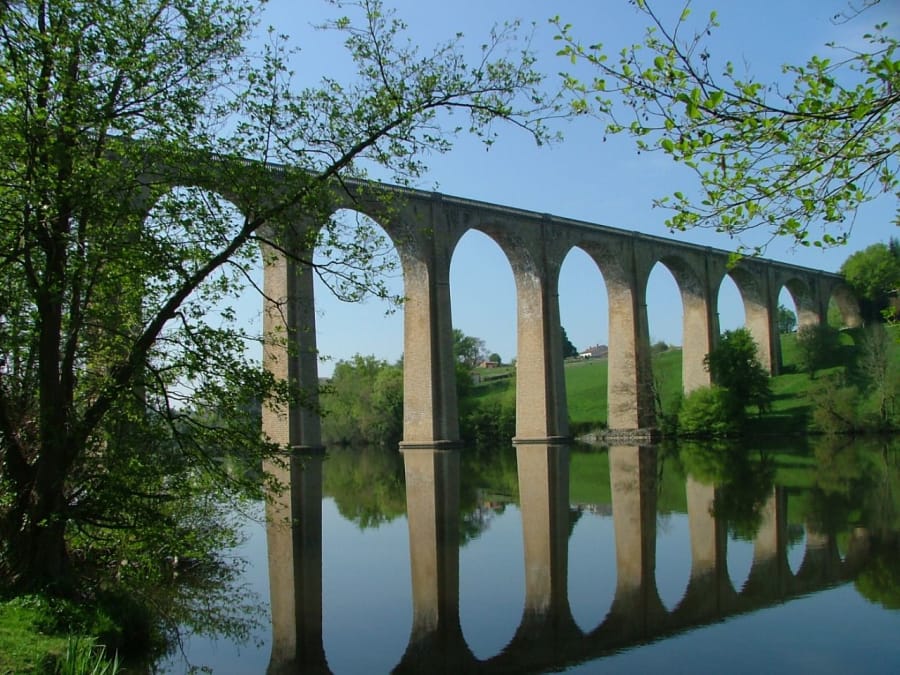 Bungee jumping dal viadotto dell'Isle Jourdain (86)