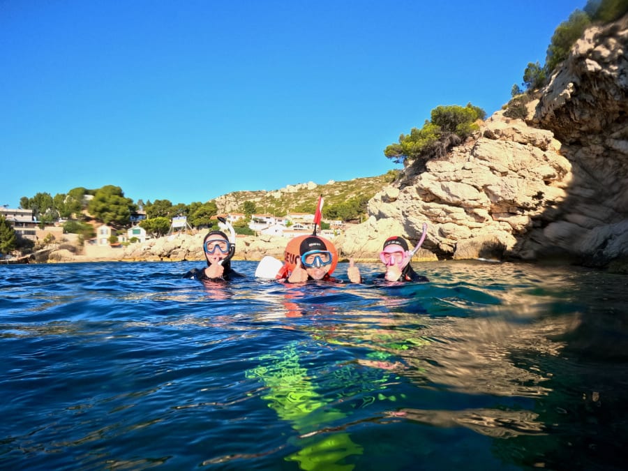 Snorkeling on the Côte Bleue near Marseille