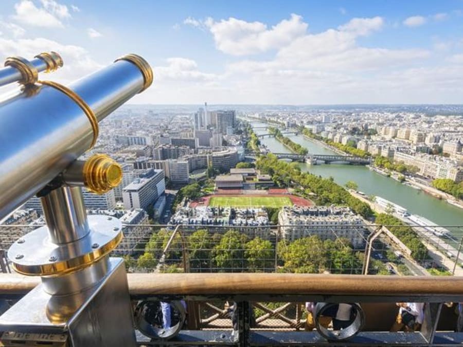 Ticket for the top of the Eiffel Tower in Paris