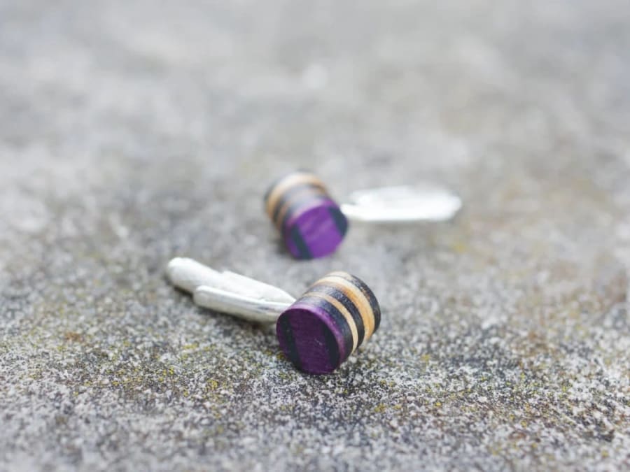 Creation of a recycled skateboard accessory in Seichamps (54)