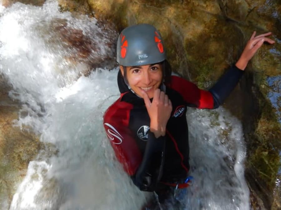 Canyoning au Vertaco Canyon à Saint-Gervais (38)