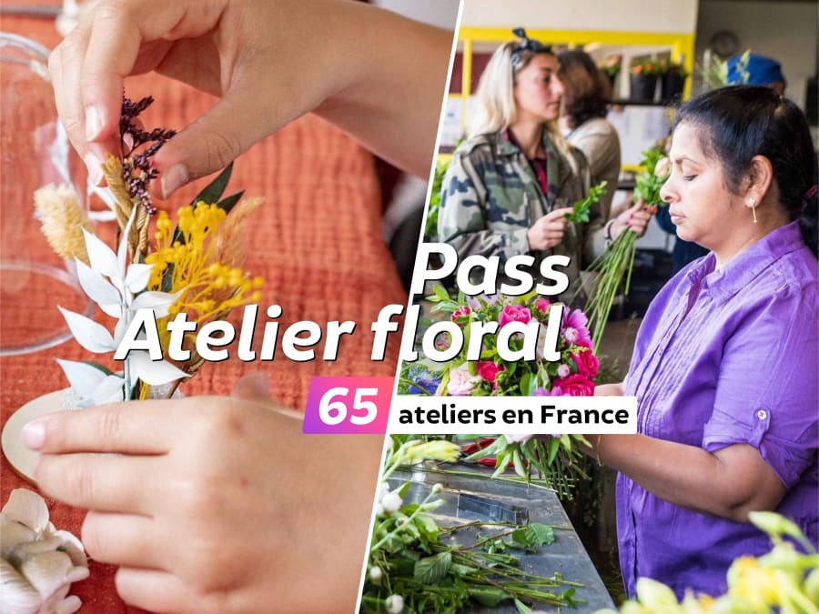 Pass Atelier floral | +65 ateliers en France