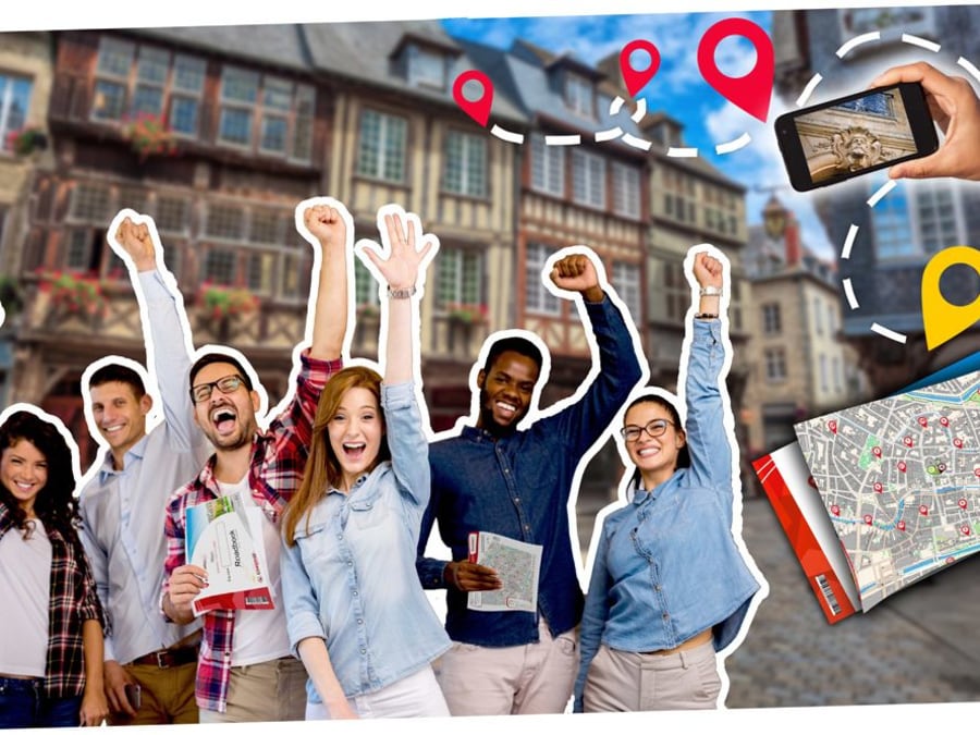 Rally urbano en el centro de Vannes