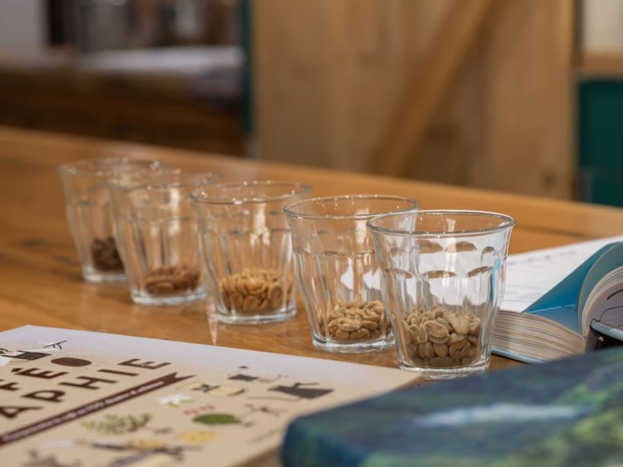 Taller de torrefacción de café en Vacheresse (74)