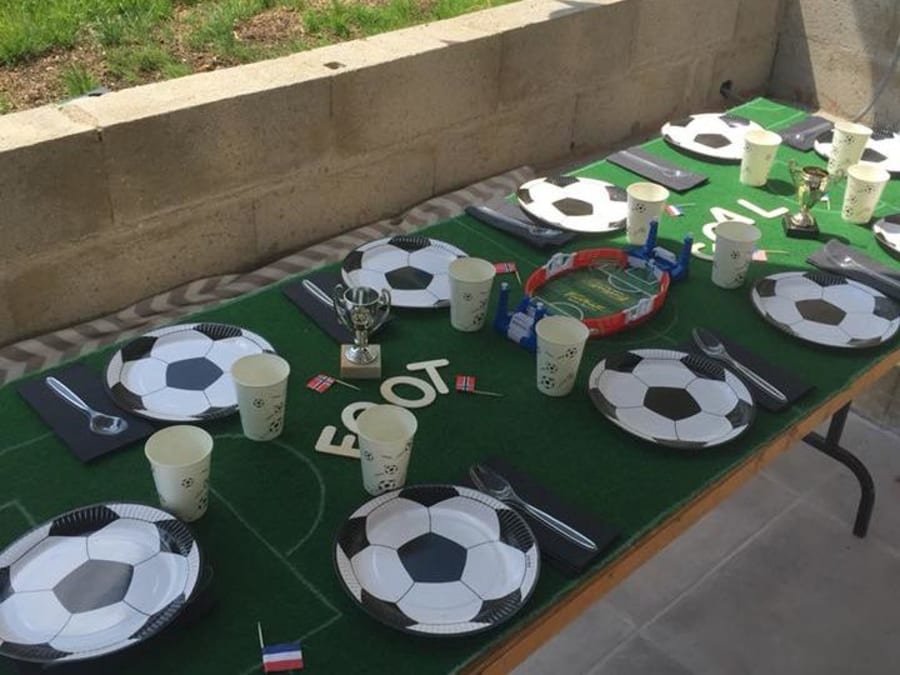 Anniversaire Deco Football 4 9 Ans A Domicile Idf Funbooker