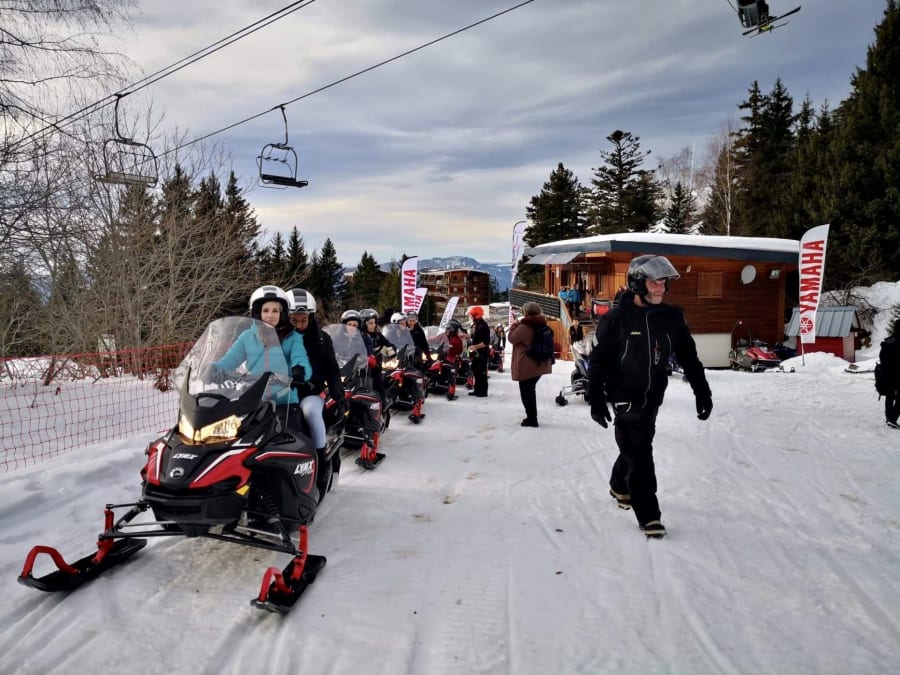 Randonnée motoneige à Chamrousse (38)
