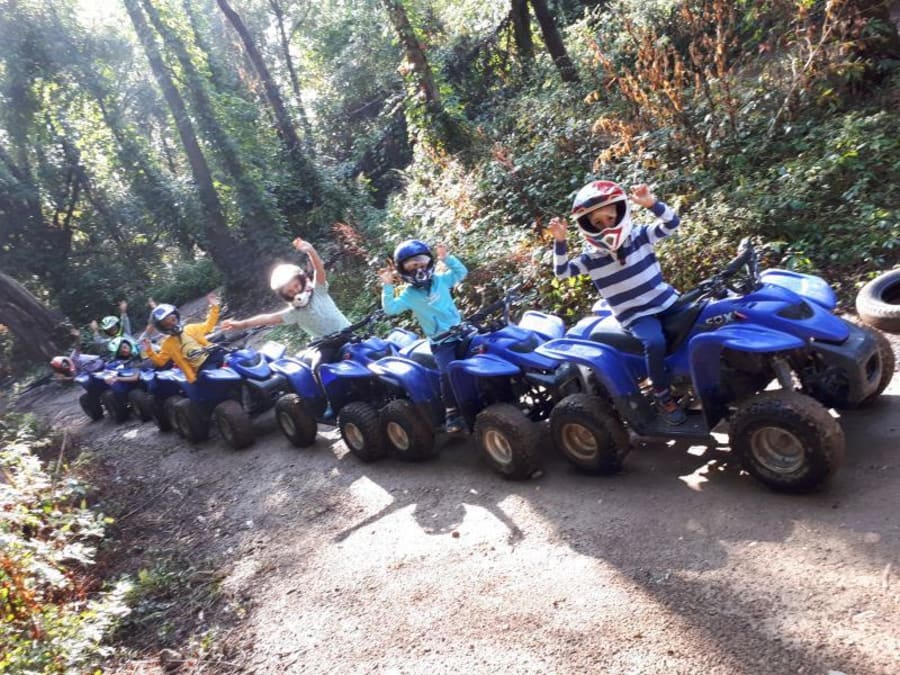 Anniversaire pilotage de Quad 6-16 ans proche de Lyon (69)