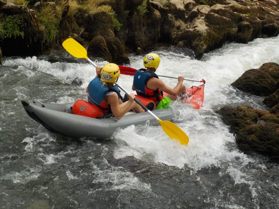 Team Building Rafting dans les Gorges de l'Hérault