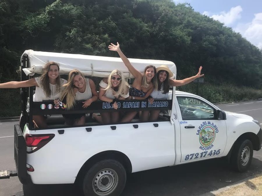 Tour privé de Moorea en 4x4 Montagne Magique, champs d’ananas & Belvédère