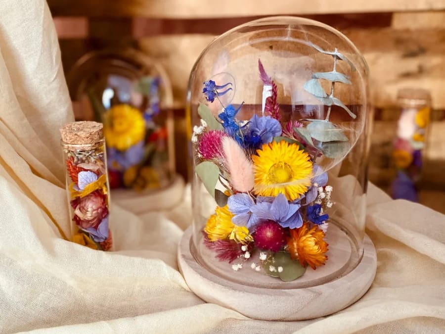 Team Building Atelier cloche fleurie à Strasbourg (67)