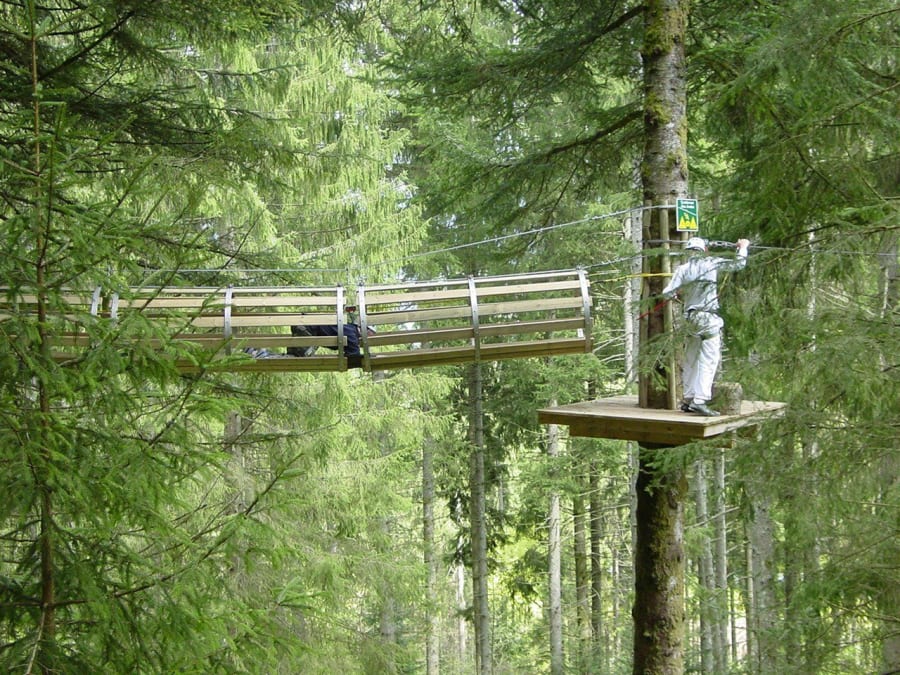 Parc Accrobranche La Forêt de l'Aventure à Morteau (25)