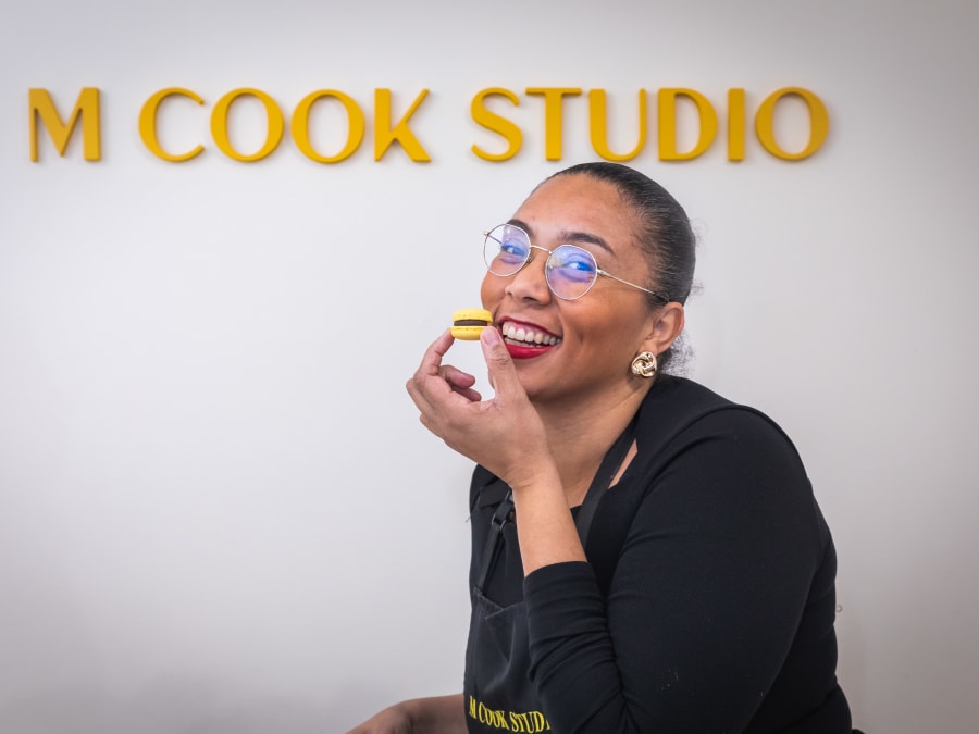 Atelier Macarons en el distrito 14 de París