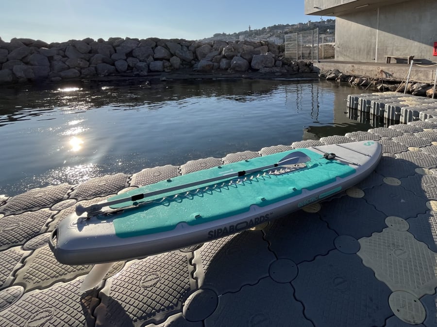 Excursion guidée en E-Paddle  à Sète (34)