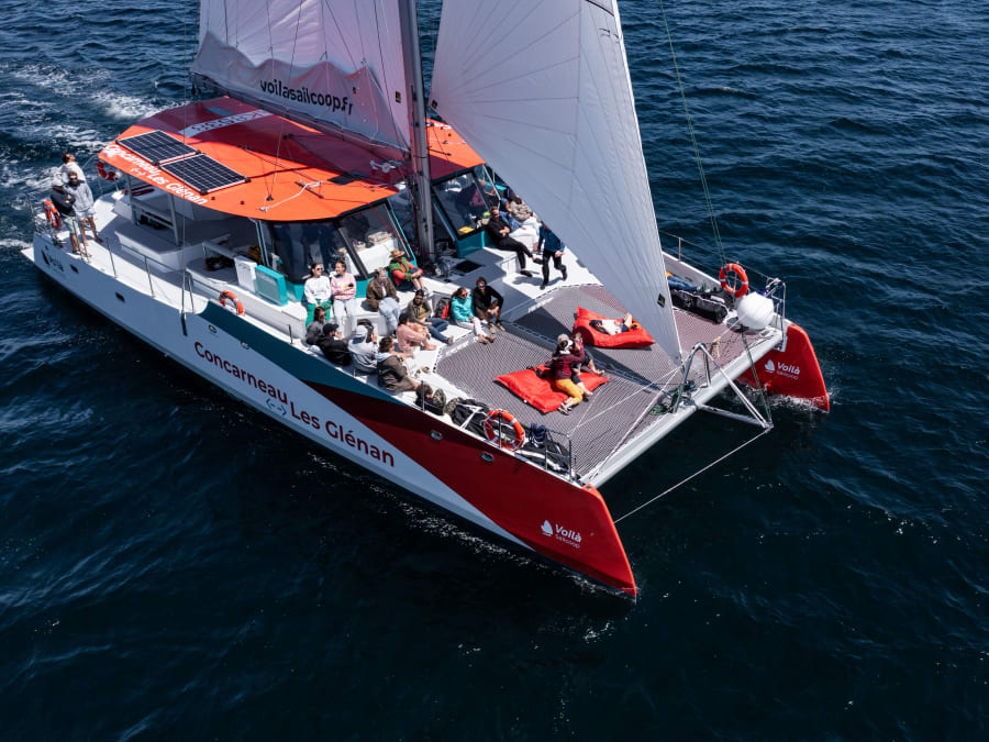Team Building balade en bateau à Concarneau (29)