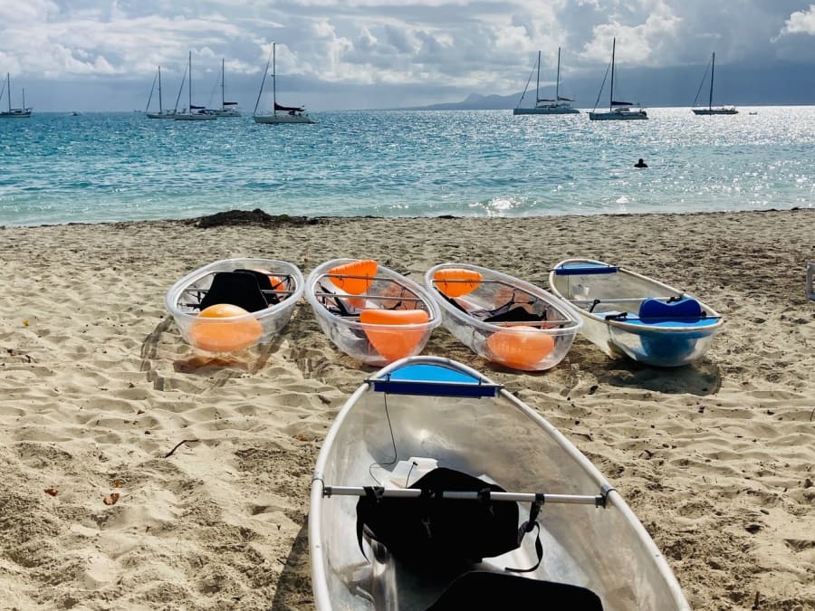 Kayak transparent au Gosier (971)