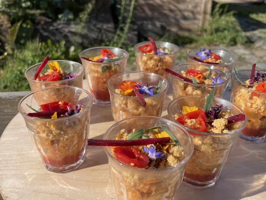 Vegetable Apéro cooking workshop in Bordeaux (33)