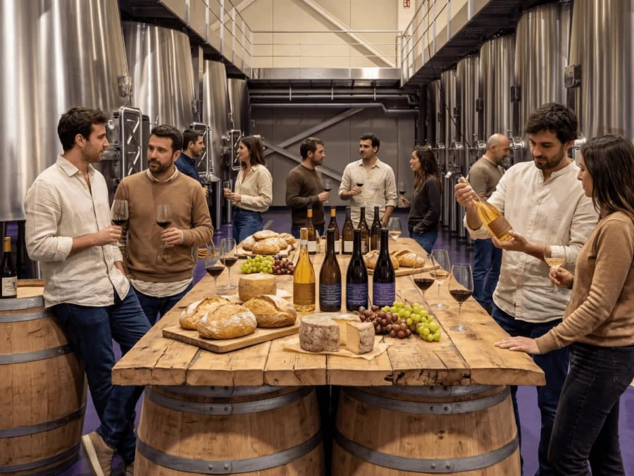 Tour of the Es Fangar Winery and a tasting of 6 wines in Mallorca