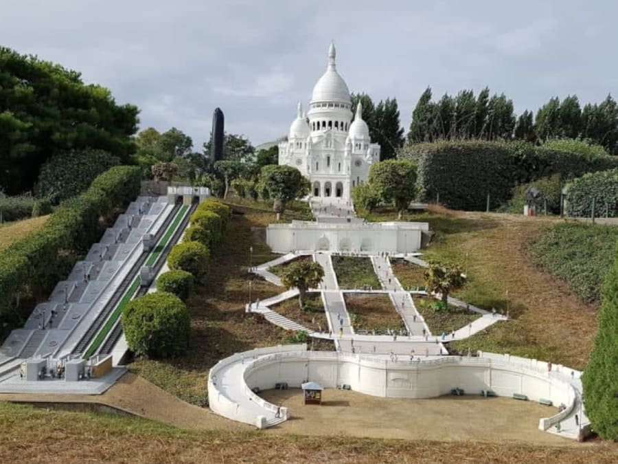 Entrance ticket for the Mini-Europe park in Brussels