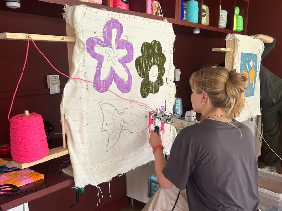 Workshop de tufting em Annecy (74)