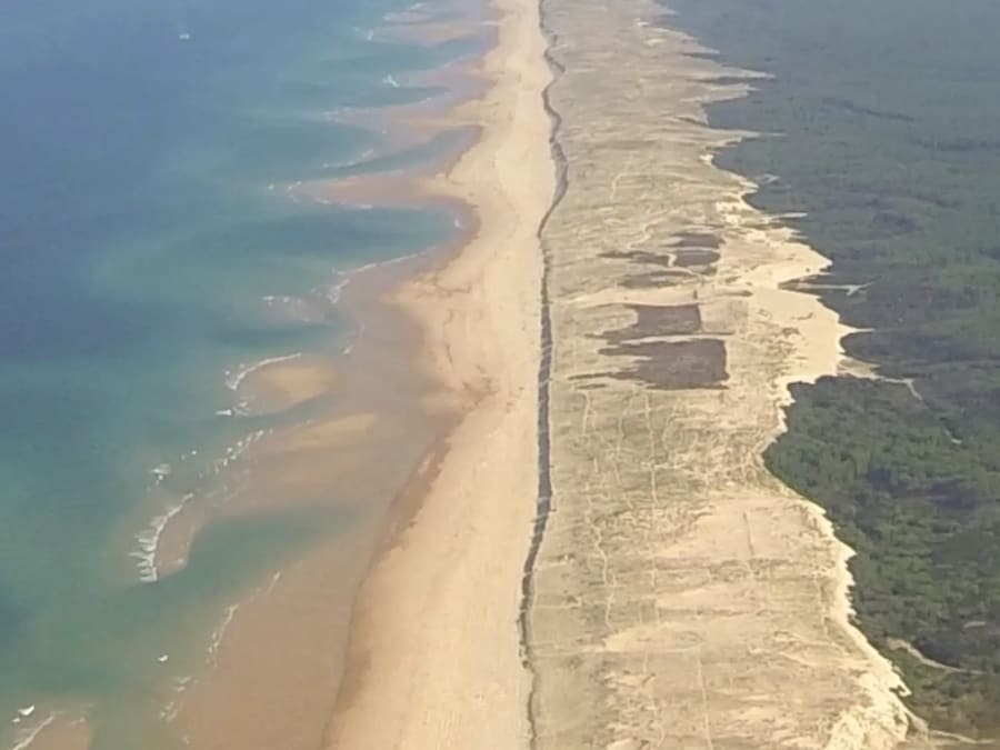 Clases colectivas de surf en Seignosse (40)