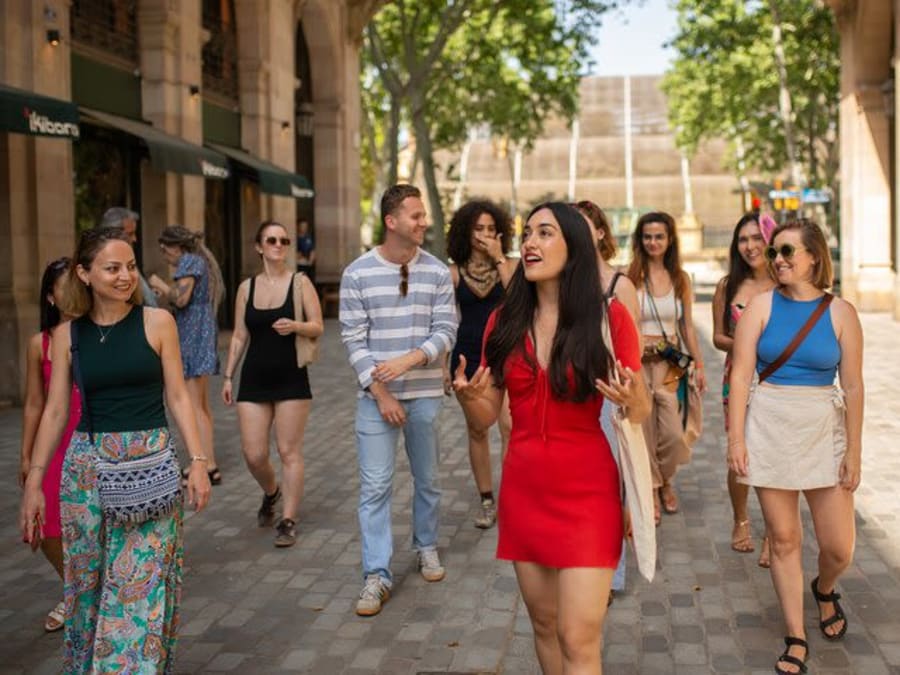 Visita guiada ao bairro gótico e ao Born, em Barcelona