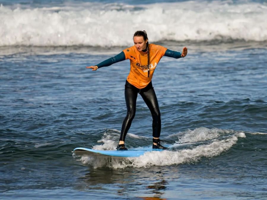 Clases particulares de surf en Playa de las Américas, Tenerife