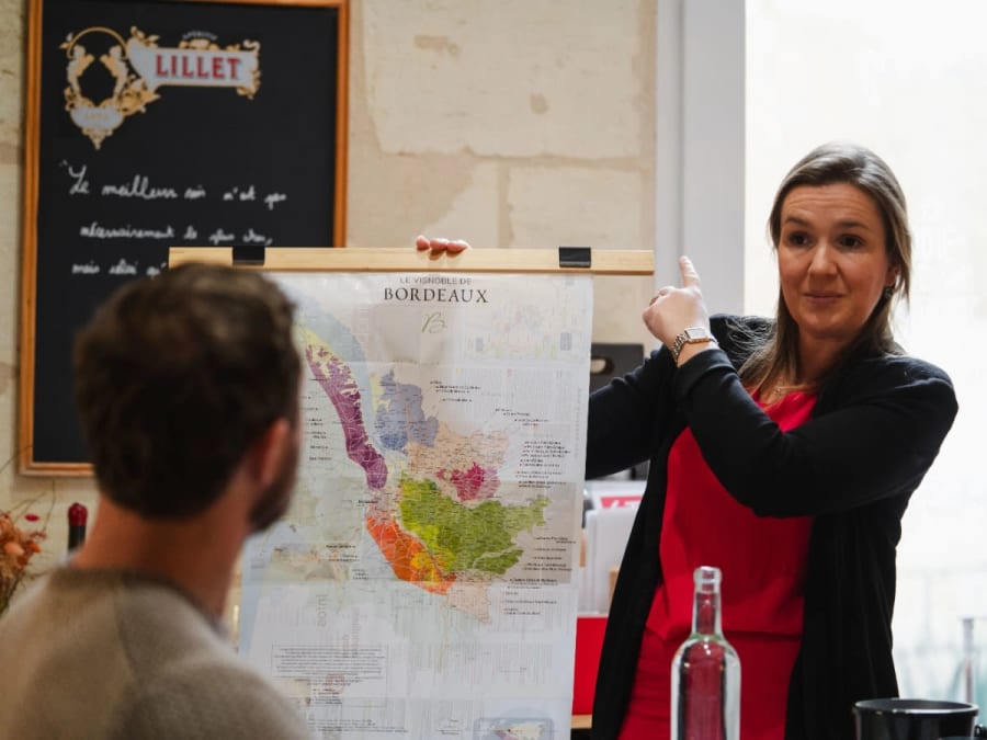 Degustación de vino blanco de Burdeos con queso (33)