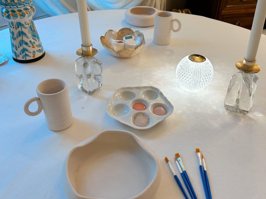 Team Building atelier peinture sur céramique à Paris