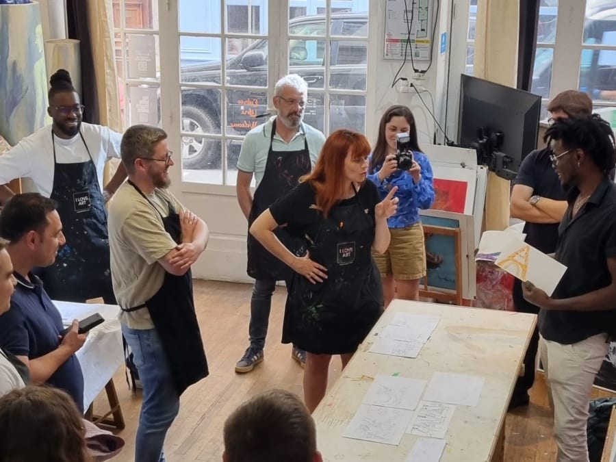 Team Building fresque collective à Lyon (69)