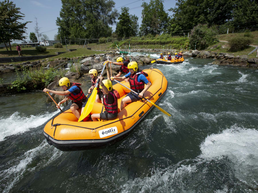 Rafting Au Parc Aquasports À Pau (64)