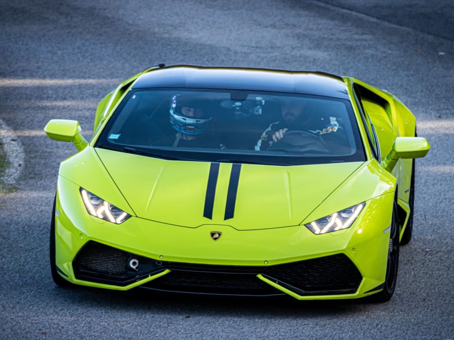 Stage duo Lamborghini Huracan + Ferrari F8 à la Ferté Gaucher