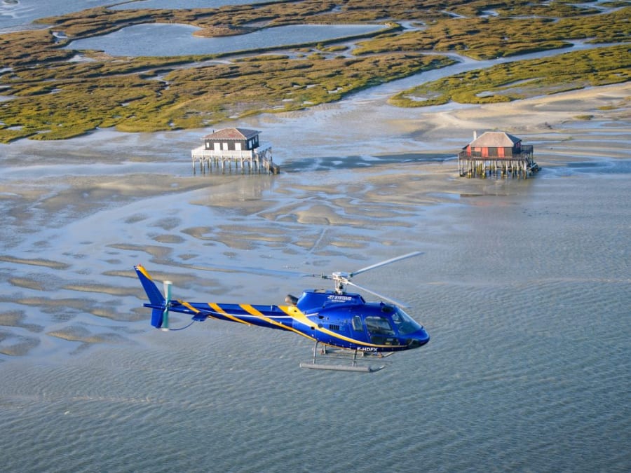 Vuelo en helicóptero sobre la Duna del Pilat (33)