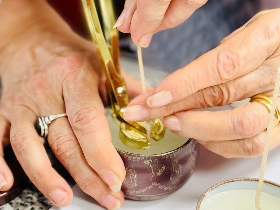 Atelier création de bougies naturelles à Sorgues (84)