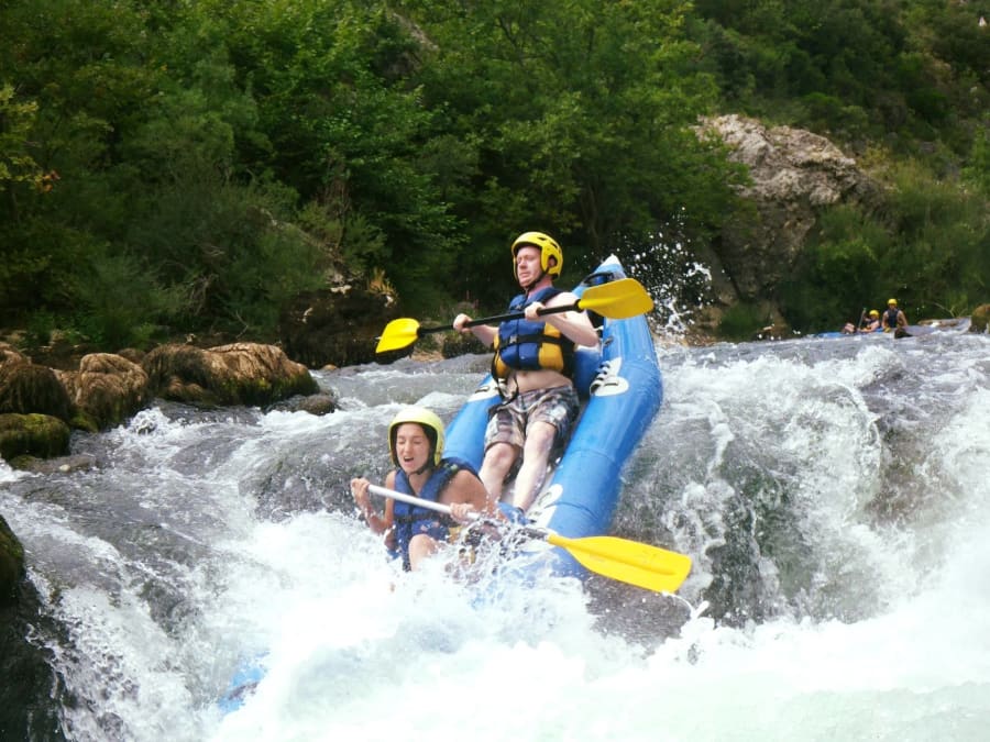 Team Building Rafting dans les Gorges de l'Hérault