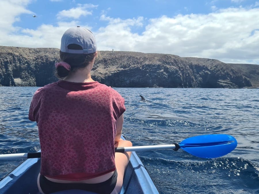 Excursion guidée en kayak à Los Cristianos, Tenerife