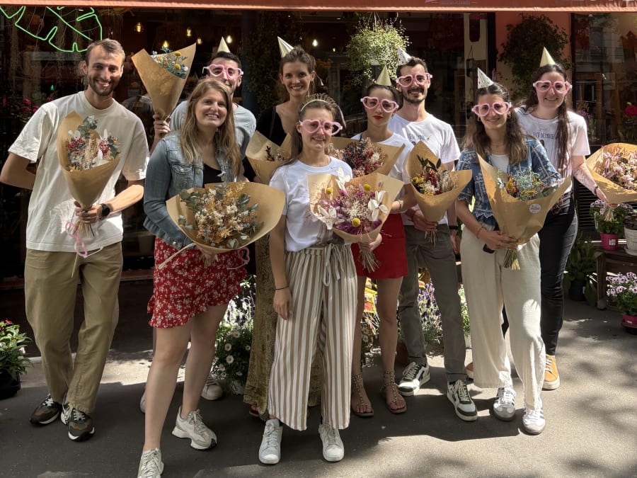 Taller de flores secas en París 12ème