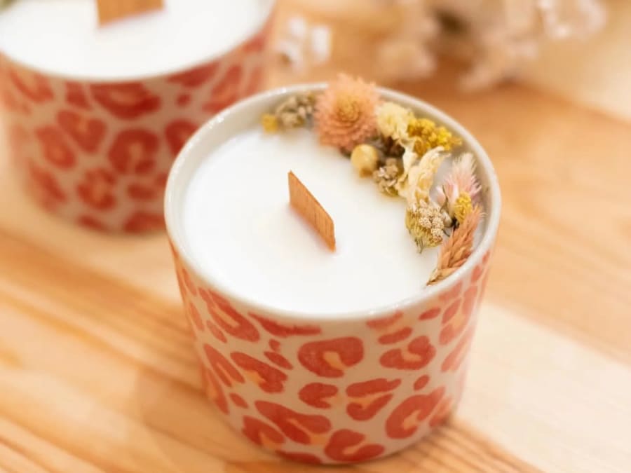 Taller de creación de velas perfumadas y suspensiones en Villeub