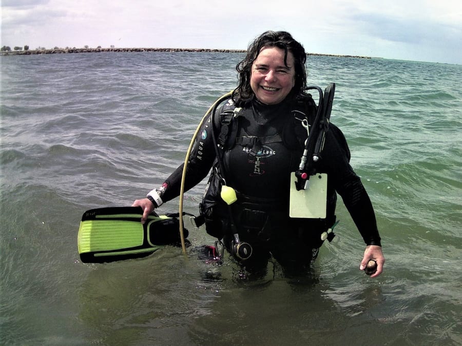 Scuba diving baptism on the Côte Bleue