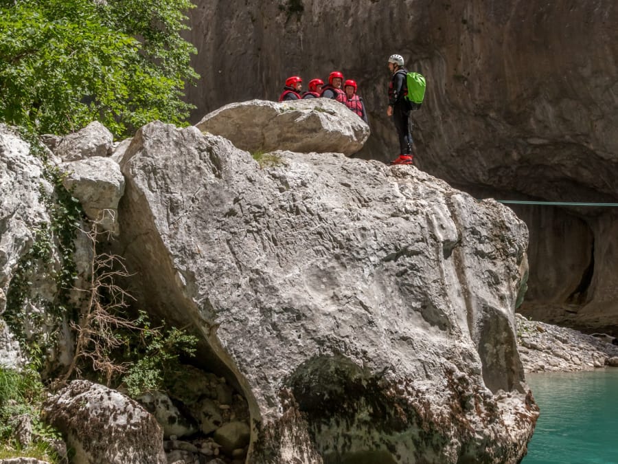 Randonnée aquatique Gorges du Verdon : parcours découverte