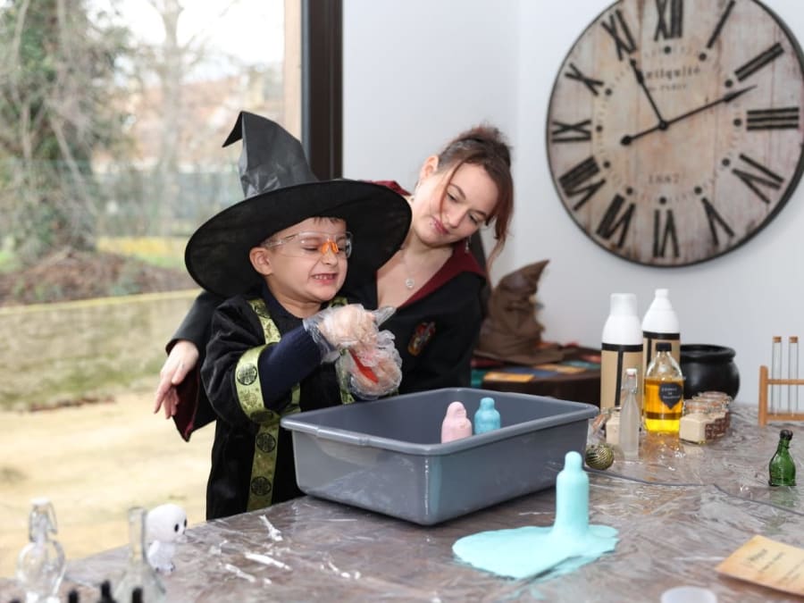 Anniversaire scientifique Harry Potter à domicile en IDF