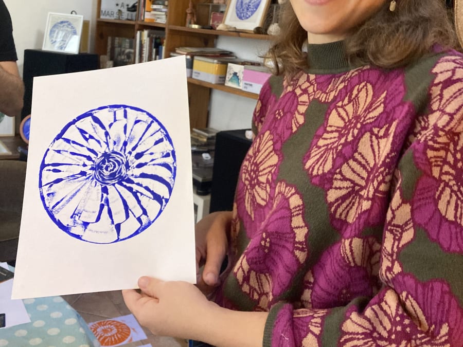 Atelier découverte du monotype à Marseille 6ème