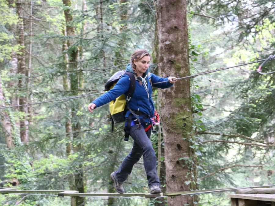 Parc Accrobranche à Najac dans les Gorges de l'Aveyron (12)